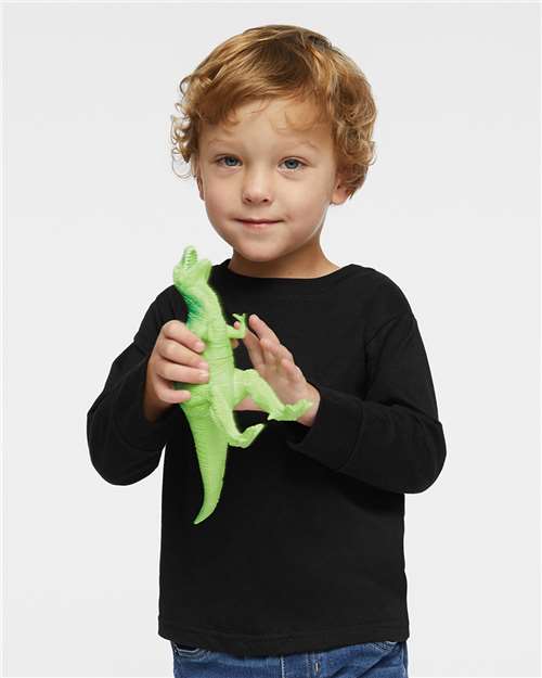 Rabbit Skins Toddler Fine Jersey Long Sleeve Tee 3302