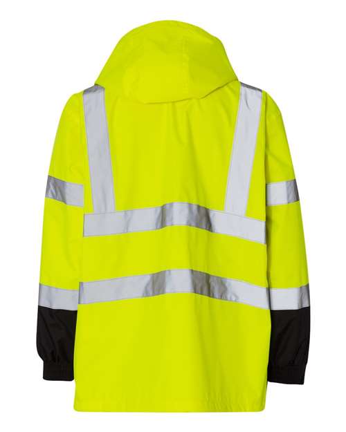 Kishigo Unisex Storm Cover Waterproof Rain Jacket RWJ102-103