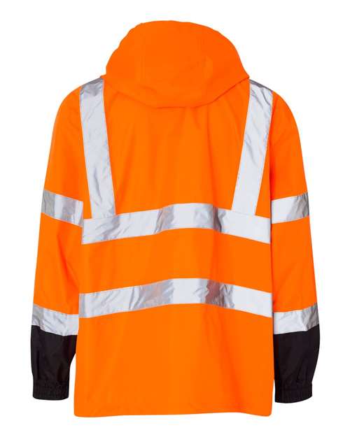 Kishigo Unisex Storm Cover Waterproof Rain Jacket RWJ102-103
