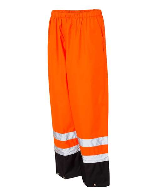Kishigo Unisex Storm Cover Waterproof Rain Pants RWP102-103