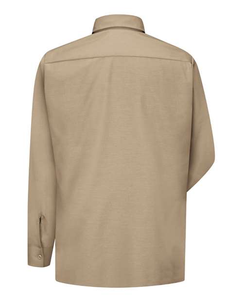 Red Kap Men's Ripstop Long Sleeve Shirt SY50