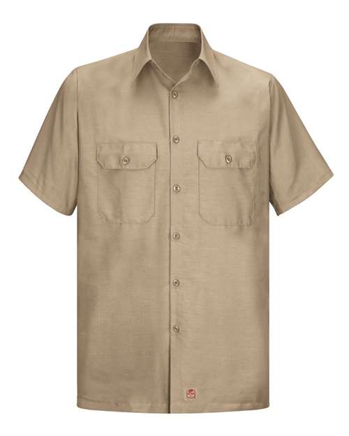 Red Kap Men's Ripstop Short Sleeve Work Shirt SY60