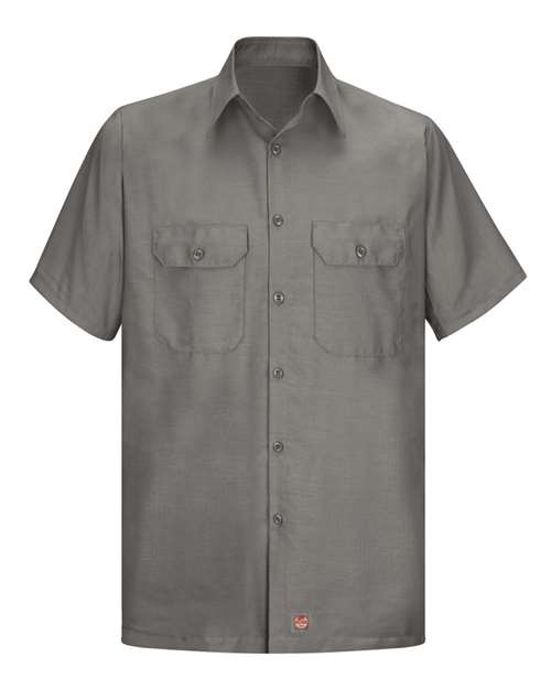 Red Kap Men's Ripstop Short Sleeve Work Shirt SY60