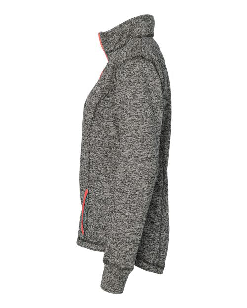 J. America Women's Cosmic Fleece Quarter-Zip Pullover 8617