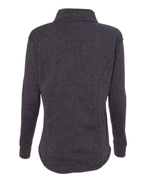 J. America Women's Cosmic Fleece Quarter-Zip Pullover 8617