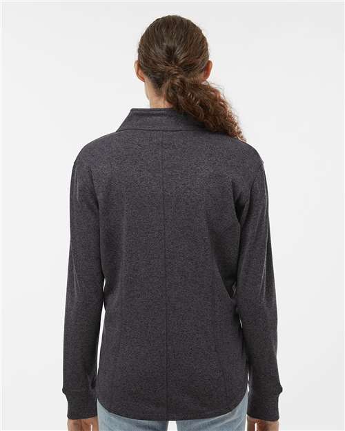 J. America Women's Cosmic Fleece Quarter-Zip Pullover 8617