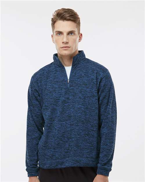 J. America Men's Cosmic Fleece Quarter-Zip Sweatshirt 8614