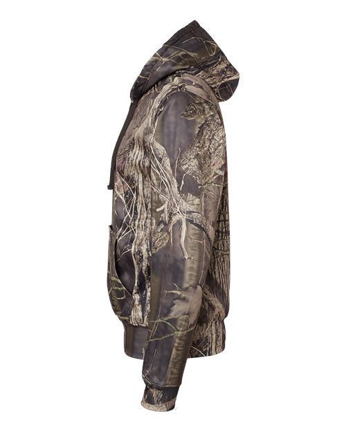 J. America Men's Polyester Tailgate Hooded Sweatshirt 8615