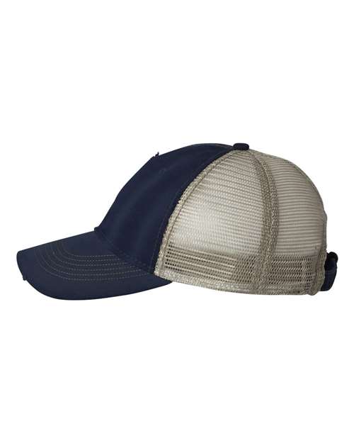 Valucap Bounty Dirty-Washed Mesh-Back Cap 3150