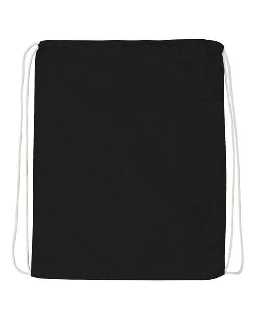 Q-Tees Economical Cotton Drawstring Bag Q4500