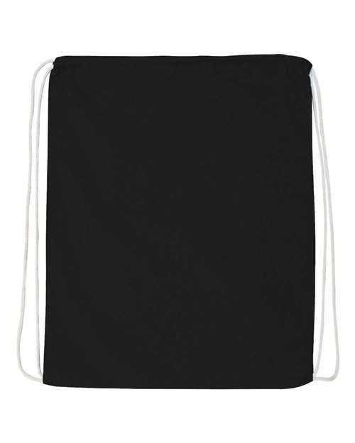 Q-Tees Economical Cotton Drawstring Bag Q4500