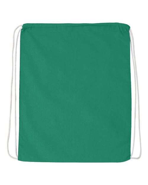 Q-Tees Economical Cotton Drawstring Bag Q4500