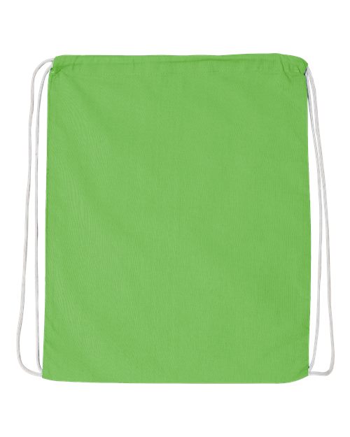 Q-Tees Economical Cotton Drawstring Bag Q4500