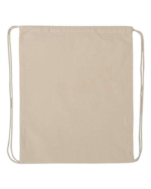 Q-Tees Economical Cotton Drawstring Bag Q4500
