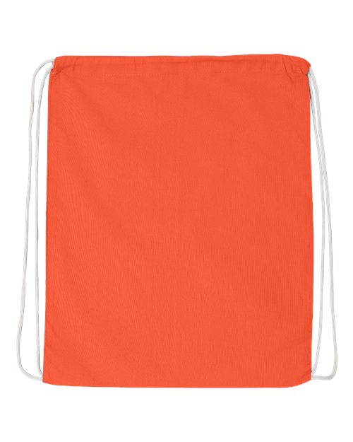 Q-Tees Economical Cotton Drawstring Bag Q4500