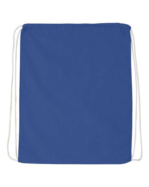 Q-Tees Economical Cotton Drawstring Bag Q4500