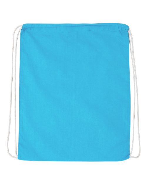 Q-Tees Economical Cotton Drawstring Bag Q4500