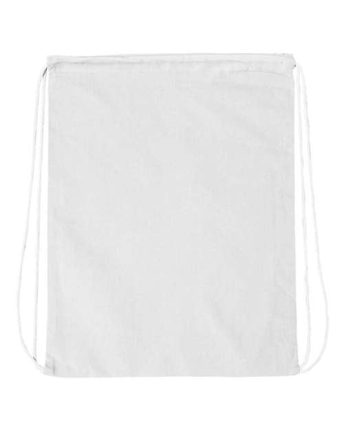 Q-Tees Economical Cotton Drawstring Bag Q4500