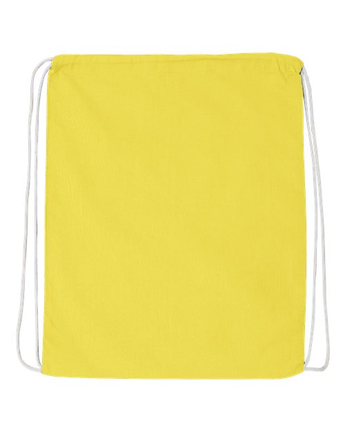 Q-Tees Economical Cotton Drawstring Bag Q4500