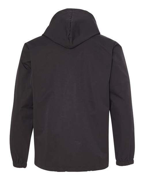 Independent Trading Co. Men's Water-Resistant Hooded Windbreaker EXP95NB