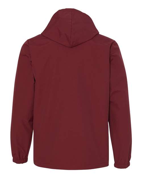 Independent Trading Co. Men's Water-Resistant Hooded Windbreaker EXP95NB