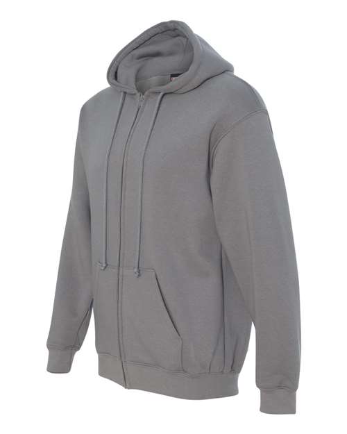 Bayside Unisex USA-Made Full-Zip Hooded Sweatshirt 900