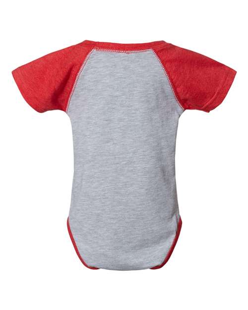 Rabbit Skins Infant Baseball Fine Jersey Bodysuit 4430