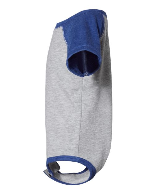 Rabbit Skins Infant Baseball Fine Jersey Bodysuit 4430