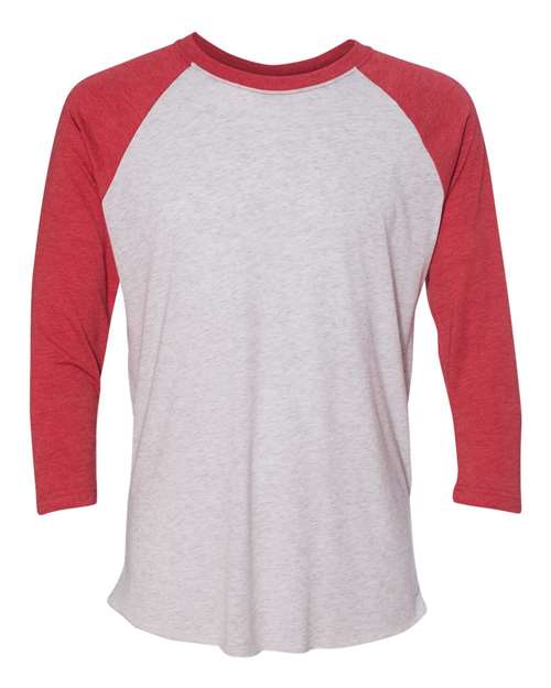 Next Level Unisex Triblend Three-Quarter Raglan T-Shirt 6051