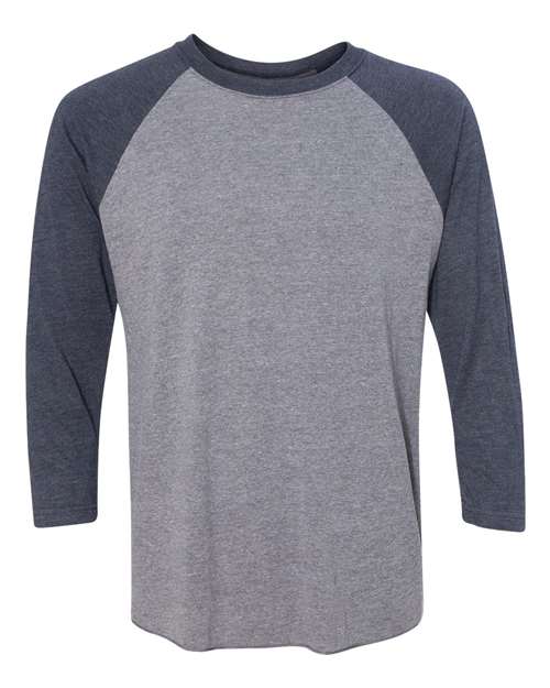 Next Level Unisex Triblend Three-Quarter Raglan T-Shirt 6051