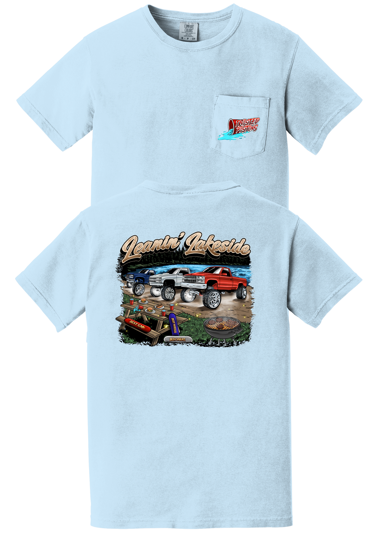 Leanin’ Lakeside tee