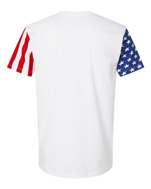 Code Five Unisex Stars & Stripes Tee 3976