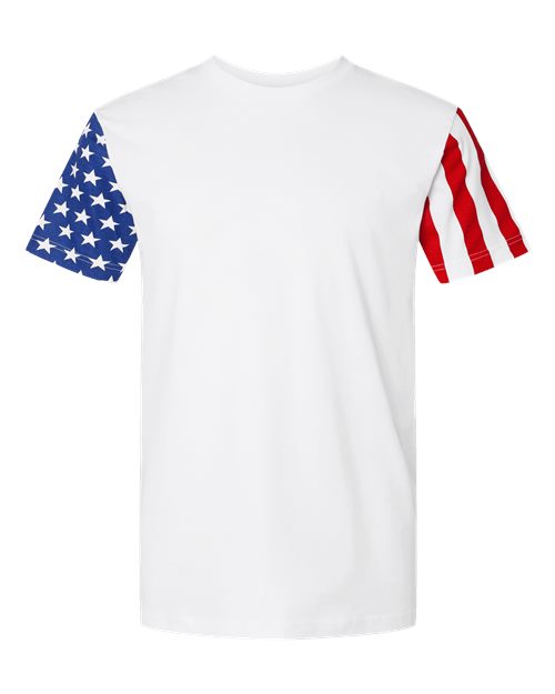 Code Five Unisex Stars & Stripes Tee 3976