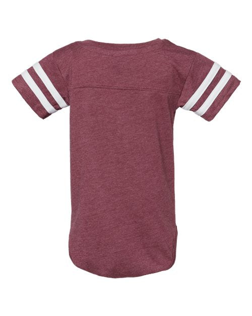 Rabbit Skins Infant Football Fine Jersey Bodysuit 4437