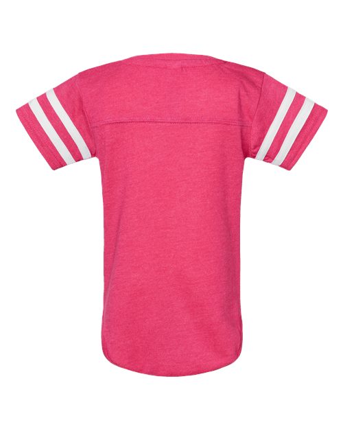 Rabbit Skins Infant Football Fine Jersey Bodysuit 4437
