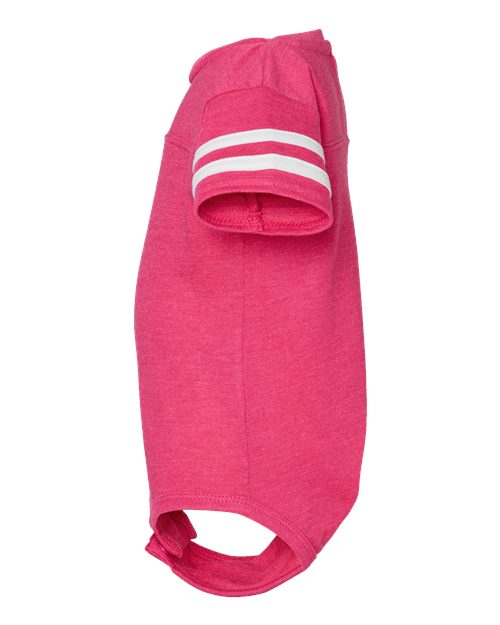 Rabbit Skins Infant Football Fine Jersey Bodysuit 4437