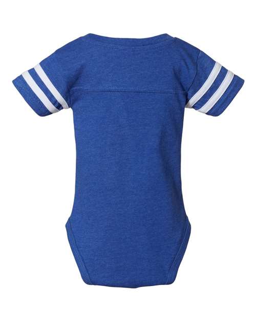 Rabbit Skins Infant Football Fine Jersey Bodysuit 4437