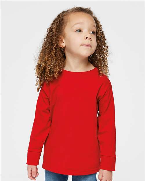 Rabbit Skins Toddler Fine Jersey Long Sleeve Tee 3302