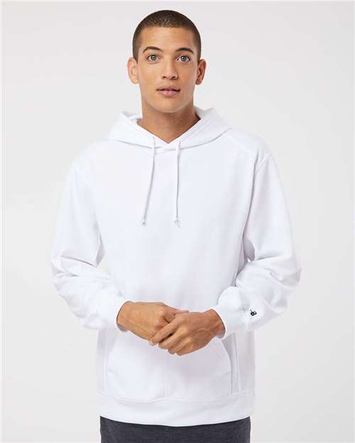 Badger Men's Performance Fleece Hooded Sweatshirt 1454