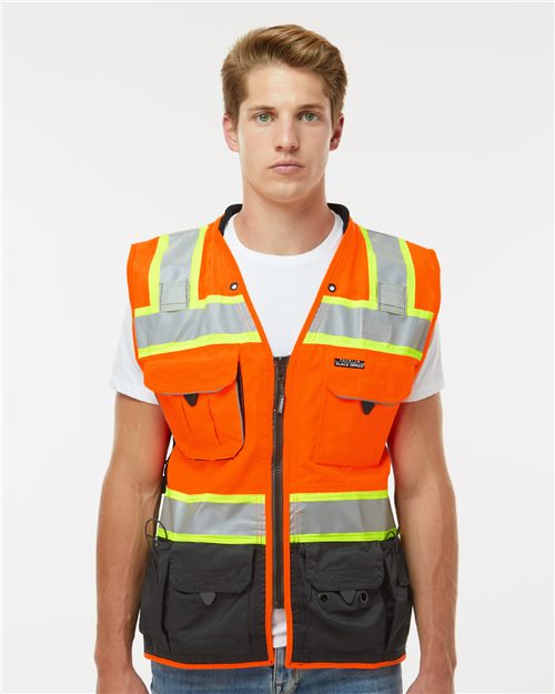 Kishigo Unisex Premium Black Series® Surveyors Vest S5002-5003