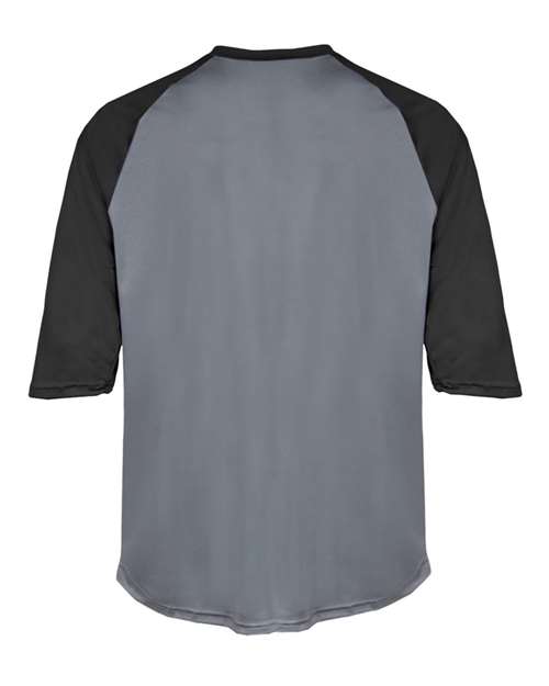 Badger Youth B-Core Three-Quarter Sleeve Baseball T-Shirt 2133