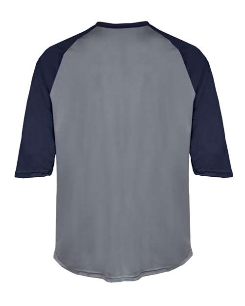 Badger Youth B-Core Three-Quarter Sleeve Baseball T-Shirt 2133