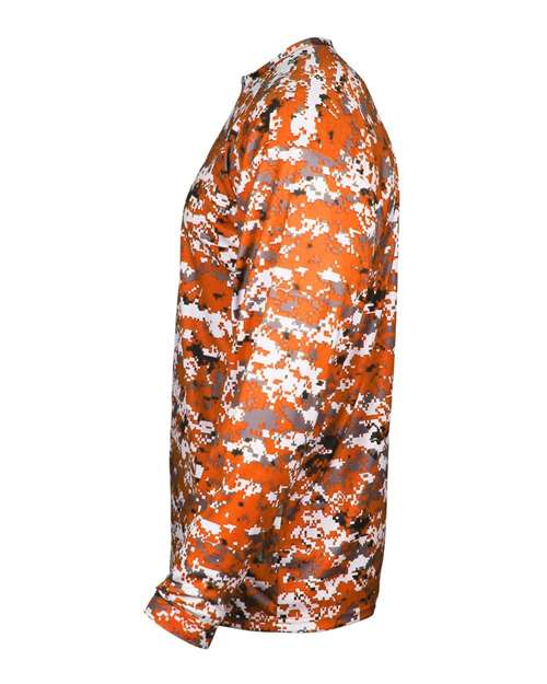 Badger Men's Digital Camo Long Sleeve T-Shirt 4184