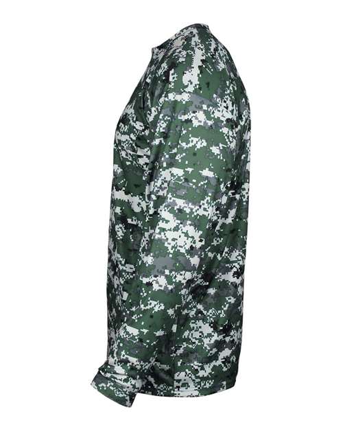 Badger Men's Digital Camo Long Sleeve T-Shirt 4184