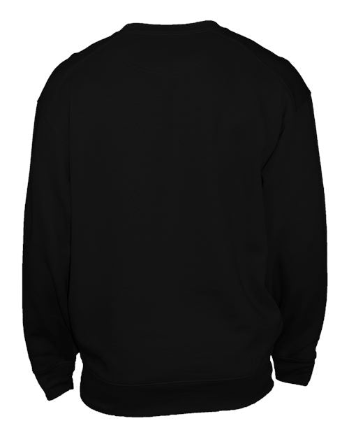 Badger Unisex Pocket Crewneck Sweatshirt 1252