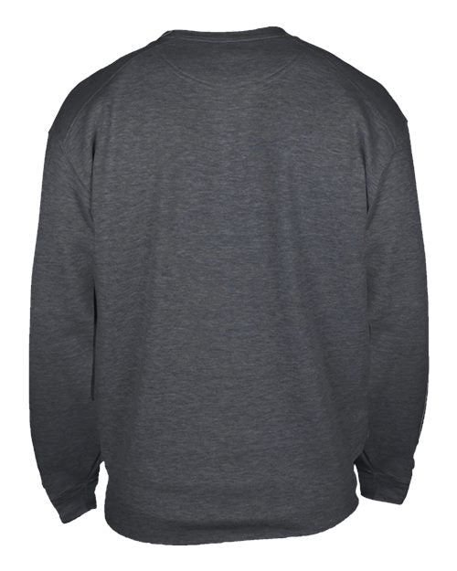 Badger Unisex Pocket Crewneck Sweatshirt 1252