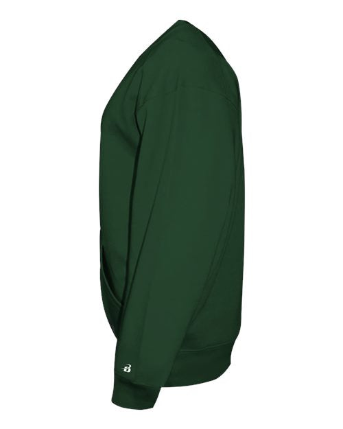 Badger Unisex Pocket Crewneck Sweatshirt 1252