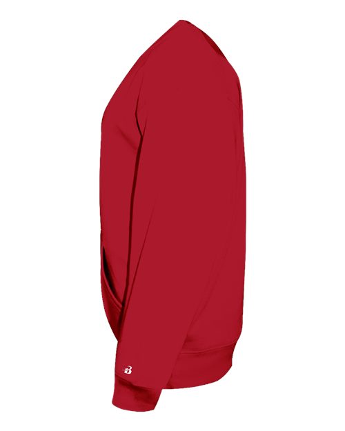 Badger Unisex Pocket Crewneck Sweatshirt 1252