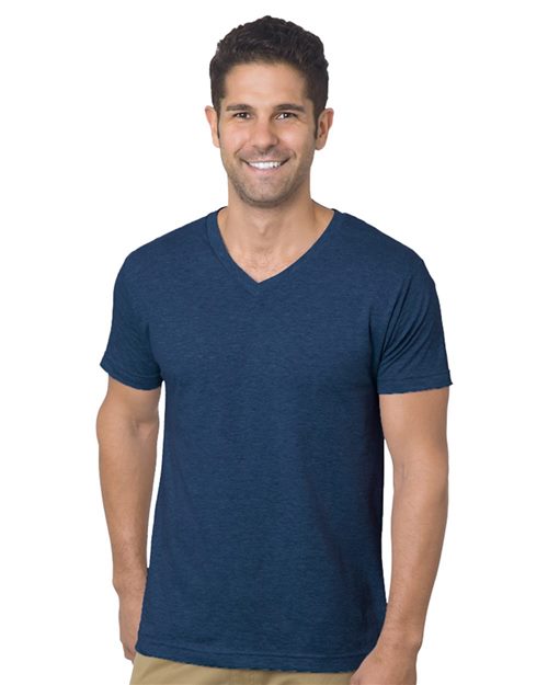 Bayside Unisex USA-Made V-Neck T-Shirt 5025
