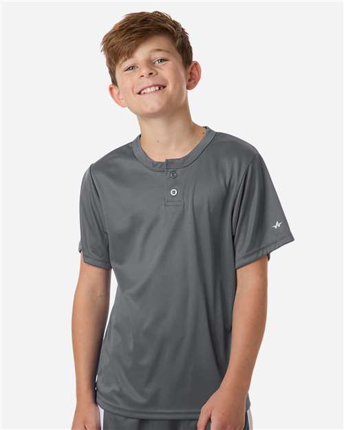 Alleson Athletic Youth B-Core Placket Jersey 2930
